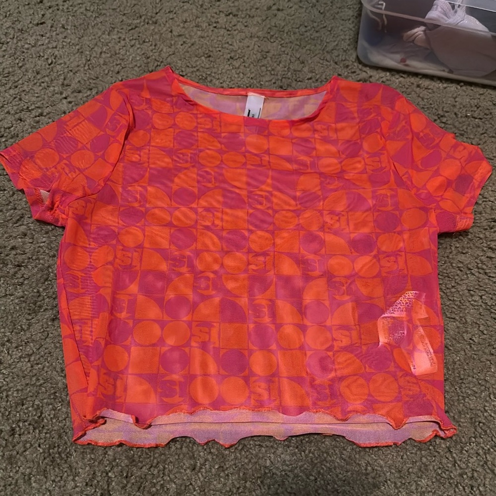 Sports illustrated see through crop top